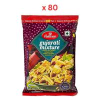 Haldirams Gujarati Mixture Snacks - 200 Gm Pack Of 80 (UAE Delivery Only)