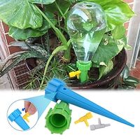 18 PCS Plant Automatic Watering Tip Holiday Automatic Plant Watering Drip Irrigation Slow Release Equipment Potted Plant Watering Tool With Slow Release Switch Control Valve to Care for Your Plants An miniinthebox - thumbnail