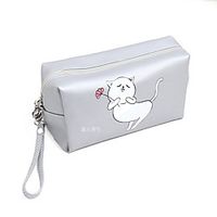 Women's Bags PU Leather Cosmetic Bag Zipper Animal Daily Outdoor Lace up Handbags Black Red Blushing Pink Green Lightinthebox - thumbnail