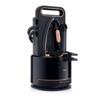 Braun CareStyle 9 Steam Generator Iron, 2700 W, Auto Clean & Auto Steam Technology, The Worlds First FreeGlide 3D & iMode OLED Technology, Black - IS 9090
