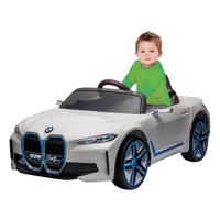 BMW I4 Kids Rideon Electric Vehicle - White (12V) (UAE Delivery Only) - thumbnail