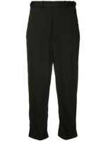 Neil Barrett twisted seam cropped trousers - Black