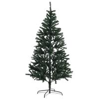 Ivy Christmas Tree With Metal Stand, Green - 210 cms