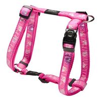 Dog Rogz Pink Paw Harness