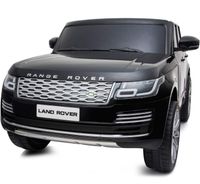 Megastar Ride On Licensed Land Rover Elite 12 V - Black (UAE Delivery Only) - thumbnail