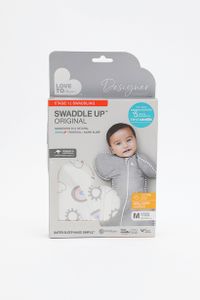 Baby Boys Swaddle Up  White/Gray