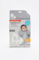 Baby Boys Swaddle Up  White/Gray - thumbnail