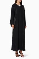 Abaya with Beaded Embroidery - thumbnail