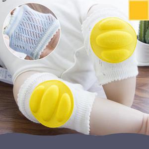 Baby Children Cozy Cotton Breathable Sponge Knee Pads Doll Crawling Walk Best Protection