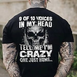 Men's Plus Size T shirt Tee Big and Tall Graphic Crew Neck Short Sleeve Summer Fashion Basic Classic Comfortable Street Casual Tops miniinthebox