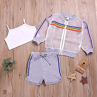 Toddler Girls' Clothing Set Long Sleeve Purple Graphic Print Active Regular 3-12 Years Lightinthebox - thumbnail