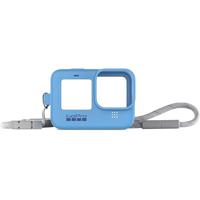 GoPro Silicone Sleeve | Lanyard | Blue Color | ADSST-003 - thumbnail