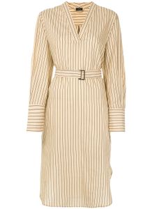 Joseph striped blouse dress - Yellow