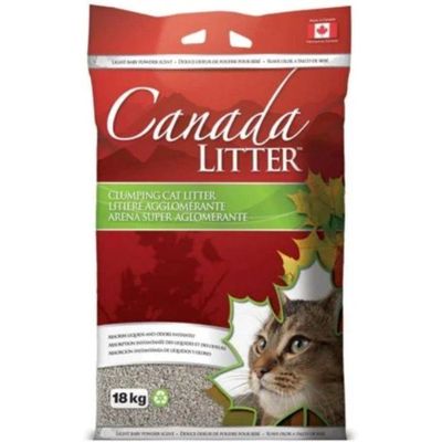 Canada Litter Baby Powder Scent (18Kg) Canada Litter Baby Powder Scent (18Kg)