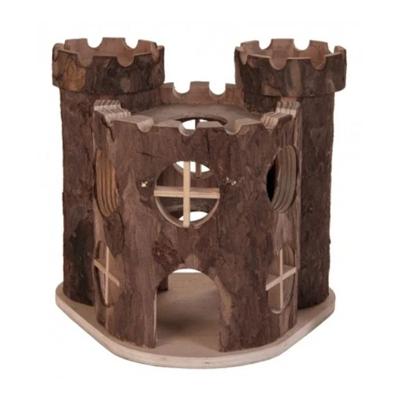 Trixie Natural Living Matti Playing Castle - Brown 17X15X12cm