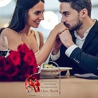 To My Love Acrylic Gift For Her Romantic Boyfriend Gifts Girlfriend Love Cute Gifts Ideal Anniversary Valentines Birthday Girlfriend Gift For Him Husband Wife Women Men Lightinthebox