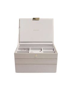Stackers Classic Jewellery Box Taupe Set Of 3