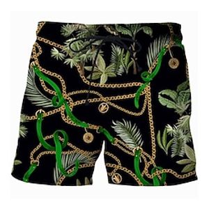 Men's Swim Shorts Swim Trunks Shorts Board Shorts Beach Shorts Drawstring Elastic Waist Elastic Drawstring Design Graphic Fruit Print Breathable Quick Dry Short Casual Daily Holiday Streetwear Lightinthebox