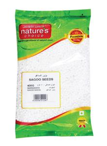 Nature's Choice Sagoo Seeds 400Gm