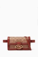 Riley Signature Canvas Convertible Belt Bag - thumbnail