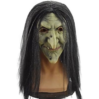 Witch Zombie Mask Halloween Props Adults' Men's Women's Unisex Horror Funny Scary Costume Halloween Halloween Carnival Easy Halloween Costumes Lightinthebox