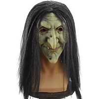 Witch Zombie Mask Halloween Props Adults' Men's Women's Unisex Horror Funny Scary Costume Halloween Halloween Carnival Easy Halloween Costumes Lightinthebox - thumbnail