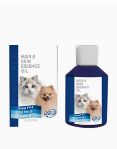 Bungener Hair & Skin Essence Fish Oil For Cats & Dogs 250Ml