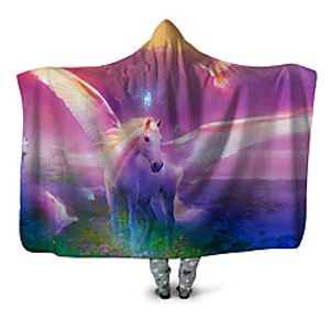 Multifunctional Blankets, Animal Polyester Warmer Comfy Blankets Lightinthebox