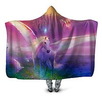 Multifunctional Blankets, Animal Polyester Warmer Comfy Blankets Lightinthebox - thumbnail