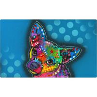 Drymate Dog Bowl Placemat Pop Chihuahua 12 x 20 inch/30 cm x 50 cm - thumbnail