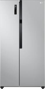 LG 509 Liter Side-by-Side Refrigerator| Inverter Compressor| Silver|335L Fridge| 174L Freezer| Multi Air Flow| Tempered Glass Shelves |LED Display|...