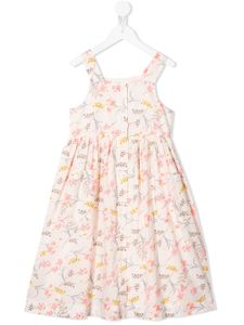 Bonpoint floral print dress - PINK