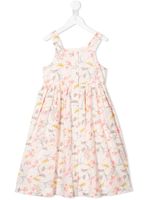 Bonpoint floral print dress - PINK