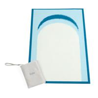 Sabr Zarqa Compact Prayer Mat (67 x 108 x 0.1cm)