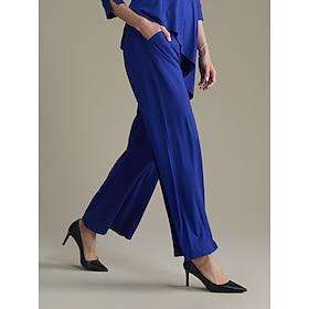 Office Elegant Wide Leg Culottes