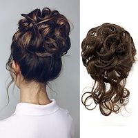 chignons Hair Bun Synthetic Hair Hair Piece Hair Extension Wavy Bouncy Curl Party Daily Daily Wear Brown Lightinthebox chignons Hair Bun Synthetic Hair Hair Piece Hair Extension Wavy Bouncy Curl Party Daily Daily Wear Brown Lightinthebox