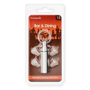 Crescendo Bar & Dining 15 Hearing Protection Reusable Earplugs