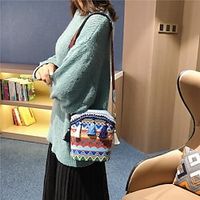 ethnic style woven bag women 2021 new korean version messenger small bag fashion bucket bag ladies shoulder bag on behalf of Lightinthebox - thumbnail