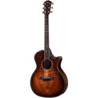 Taylor K24CE Builder's Edition Grand Auditorium Acoustic-Electric Guitar - Hawaiian Koa / Kona Burst (Includes Taylor Hardshell Case)