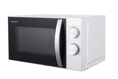 Sharp Digital Solo Microwave Oven 20L, 700 Watts, White R20GH-WH3