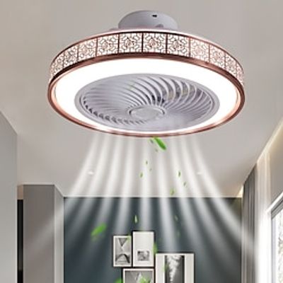 Ceiling Fan with Light Dimmable 50cm 6 Wind Speeds Modern Ceiling Fan for Bedroom, Living Room App  Remote Control 110-240V Lightinthebox