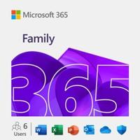 Microsoft 365 Family English (12 Months Subscription) [6GQ-01899]