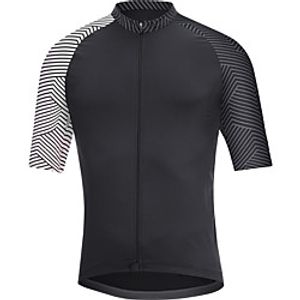 21Grams Men's Short Sleeve Cycling Jersey Summer Spandex Polyester Black Stripes Bike Jersey Top Mountain Bike MTB Road Bike Cycling Quick Dry Moisture Wicking Breathable Sports Clothing Apparel Lightinthebox