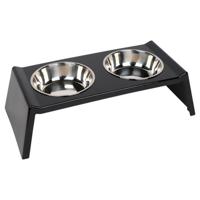 Pawsitiv Mister Dinner Set Bowls Medium - Black