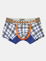 Plaid Cotton Underwear