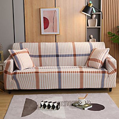 Dustproof All-powerful Slipcovers Stretch Sofa Cover Super Soft Fabric Couch Cover With One Free Boster Case(ChairLove Seat3 Seats4 Seats) Lightinthebox