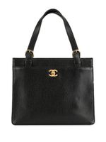 Chanel Pre-Owned 1998 CC turn-lock tote - Black