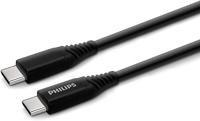 Philips USB-C to USB-C Braided Cable Black 2m -DLC5206C/00