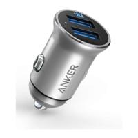 Anker Powerdrive 2 Alloy Metal Mini Dual USB Car Charger - thumbnail