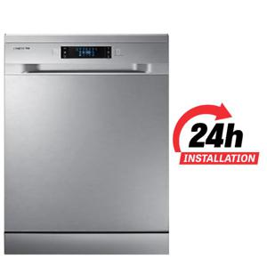 Samsung 14 Place Settings Freestanding Dishwasher | Silver | 7 Programs | Minimum 1 Year Warranty | DW60M6050FS |